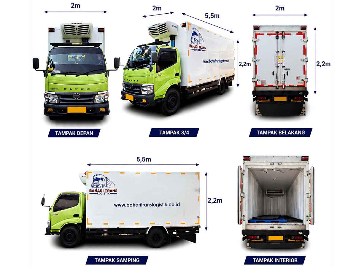 Tampilan berbagai sudut armada CDD-L (X-LONG)