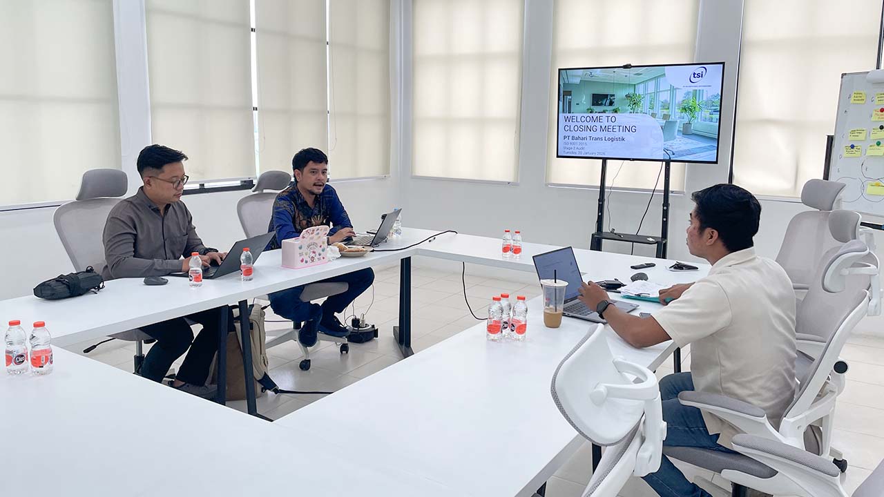 Perkuat Standar Operasional, PT. Bahari Trans Logistik Laksanakan Audit ISO