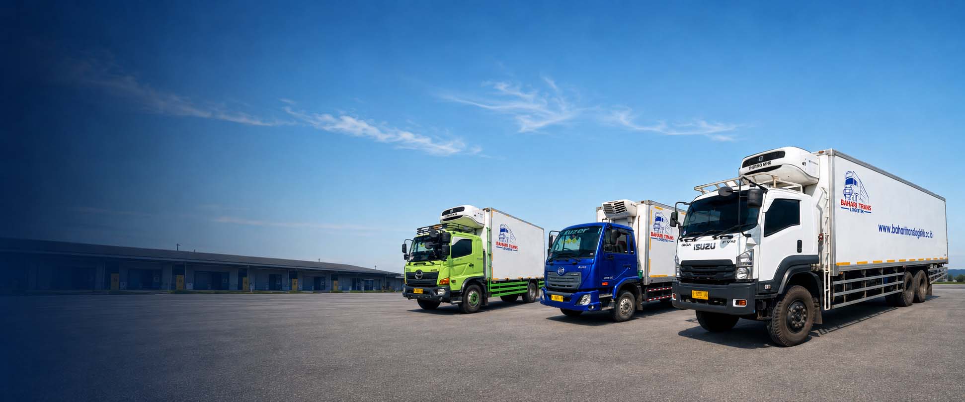 Layanan distribusi berpendingin Bahari Trans Logistik