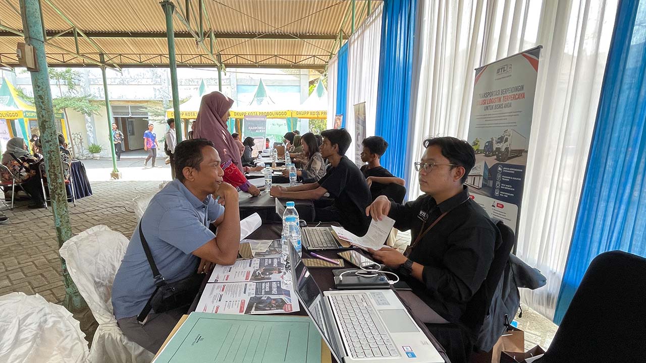 Partisipasi PT. Bahari Trans Logistik dalam Job Fair Kota Probolinggo 2026