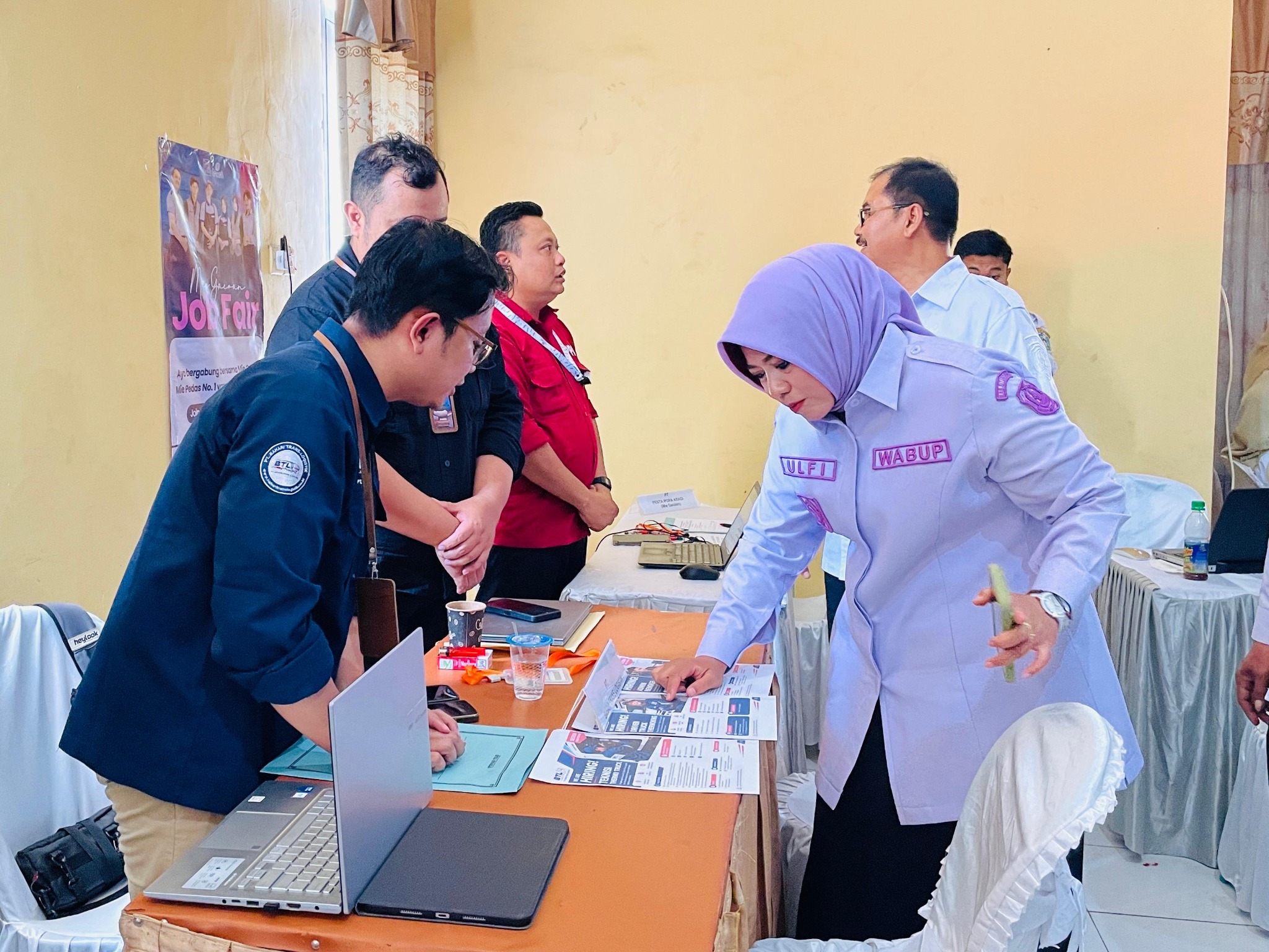 PT. Bahari Trans Logistik hadir dalam Job Fair Ketenagakerjaan Kabupaten Situbondo 2026