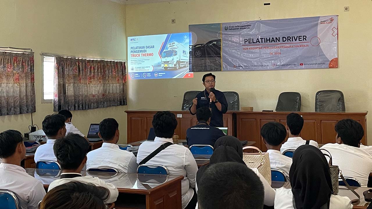 Pelatihan Dasar Pengemudi Truck Thermo bersama PT. Bahari Trans Logistik